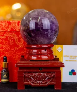 Quả Cầu Thạch Anh Tím - 1,82kg - M0641182