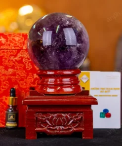 Quả Cầu Thạch Anh Tím - 2,04kg - M0641204