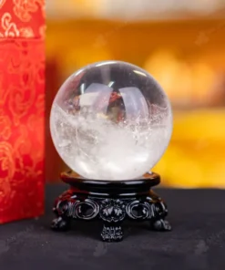 Quả Cầu Phong Thủy Đá Thạch Anh Trắng - 0,32Kg - M2816032