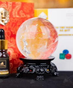 Quả Cầu Phong Thủy Đá Thạch Anh Trắng - 0,48Kg - M2816048