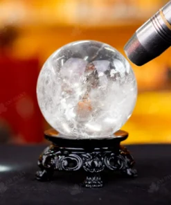 Quả Cầu Phong Thủy Đá Thạch Anh Trắng - 0,48Kg - M2816048