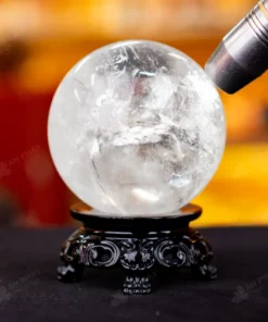 Quả Cầu Phong Thủy Đá Thạch Anh Trắng - 0,69Kg - M2816069