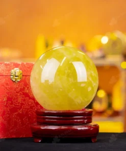 Quả Cầu Phong Thủy Đá Thạch Anh Vàng 1A - 3,34kg - M1977334