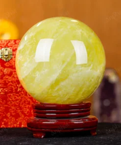 Quả Cầu Phong Thủy Đá Thạch Anh Vàng 1A - 6,92kg - M1977692