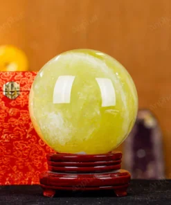 Quả Cầu Phong Thủy Đá Thạch Anh Vàng 1A - 5,84kg - M1977584