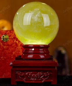 Quả Cầu Phong Thủy Đá Thạch Anh Vàng 1A - 5,84kg - M1977584