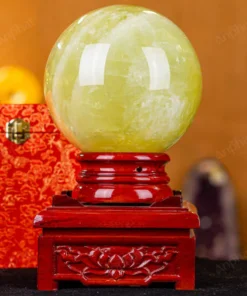 Quả Cầu Phong Thủy Đá Thạch Anh Vàng 1A - 5,84kg - M1977584