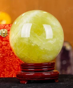 Quả Cầu Phong Thủy Đá Thạch Anh Vàng 1A - 7,02kg - M1977702