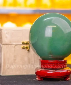 Quả Cầu Thạch Anh Xanh - Fluorite Xanh - 4,62kg - 14cm M05494