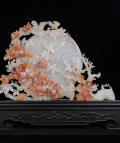 Tác Phẩm Uyên Ương Hạnh Phúc Đá Phong Thủy, Đá Ngọc Onyx (Quà Tặng Phong Thủy VIP) M2399