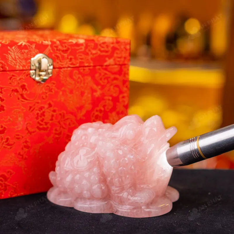 Thiềm Thừ Thạch Anh Hồng - 1,51kg - M1366151