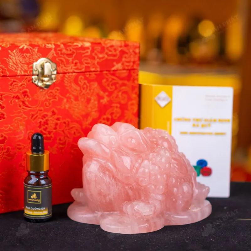 Thiềm Thừ Thạch Anh Hồng - 1,51kg - M1366151