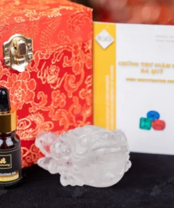 Thiềm Thừ Thạch Anh Trắng – 0,27kg – M2815027