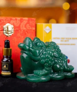 Thiềm Thừ Thạch Anh Xanh - 1,07kg - M1363107