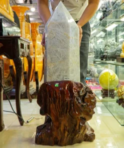 TRỤ ĐÁ THẠCH ANH TRẮNG 47,4Kg - M0426