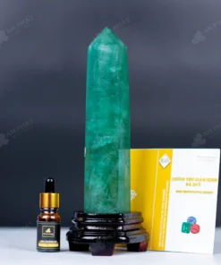 Trụ Đá Fluorite Xanh - 0,94kg - M0752094