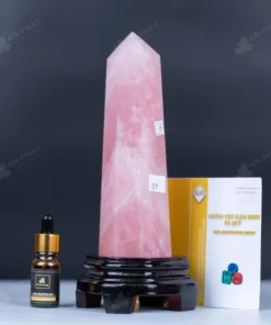 Trụ Đá Thạch Anh Hồng - 0,9kg - M279409