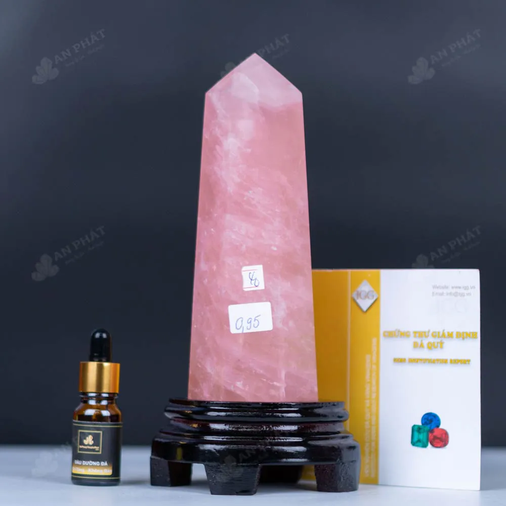 Trụ Đá Thạch Anh Hồng - 0,95kg - M2794095