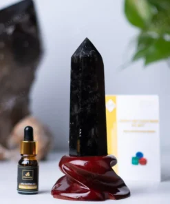 Trụ Thạch Anh Đen - 0,4kg - M145504