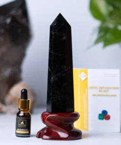 Trụ Thạch Anh Đen - 0,44kg - M1455044