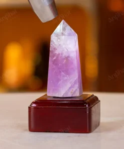 Trụ Thạch Anh Tím - 0,104kg - M27220104