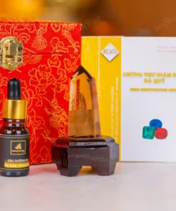 Trụ Thạch Anh Vàng - 0,06kg - M2723006