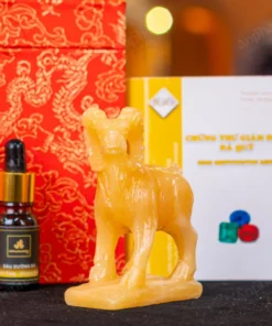 Tượng Dê Đá Ngọc Hoàng Long - 10cm - M2850022