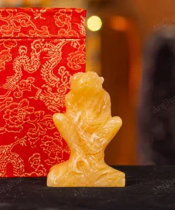 Tượng Khỉ Đá Ngọc Hoàng Long - 10cm - M2850025