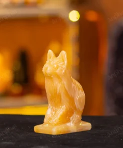 Tượng Mèo Đá Ngọc Hoàng Long - 10cm - M28500308