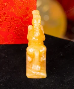 Tượng Ngựa Đá Ngọc Hoàng Long - 10cm - M28500239