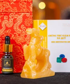 Tượng Ngựa Đá Ngọc Hoàng Long - 10cm - M28500239