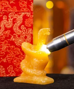 Tượng Rắn Đá Ngọc Hoàng Long - 10cm - M28500258