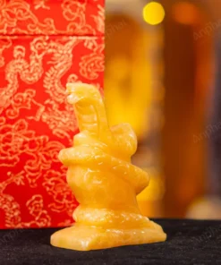 Tượng Rắn Đá Ngọc Hoàng Long - 10cm - M28500258