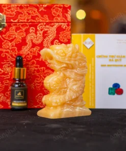 Tượng Rồng Đá Ngọc Hoàng Long - 10cm - M28500354