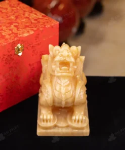 Tỳ Hưu Cánh Tiên Ngọc Hoàng Long - 8cm - M16135