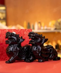 Cặp Tỳ Hưu Obsidian Đen - 5kg - M27355