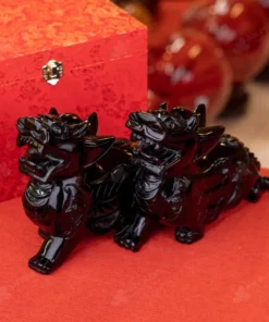 Cặp Tỳ Hưu Obsidian Đen - 5kg - M27355