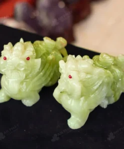 Cặp Tỳ Hưu Cánh Tiên Onyx Xanh 15cm - M2932286