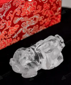 Tỳ Hưu Thạch Anh Trắng - 0,3kg - M281503