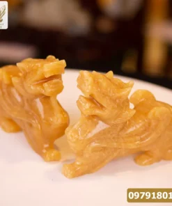 Cặp Tỳ Hưu Ngọc Hoàng Long 23cm - M0754