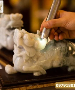 Cặp Tỳ Hưu Ngọc Phỉ Thúy (Ngọc Jadeite) Tự Nhiên Cao Cấp 5,6kg - M2282