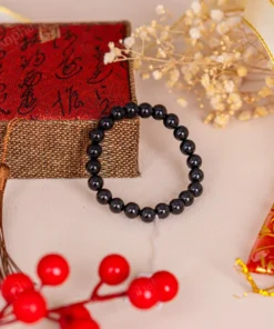 Vòng Tay Mã Não Đen 1A 8 Ly 079-0291A-8