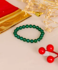 Vòng Tay Mã Não Xanh 1A 8 Ly 079-0371A-8