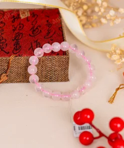 Vòng Tay Thạch Anh Hồng 1A 10 Ly 079-0761A-10