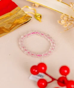 Vòng Tay Thạch Anh Hồng 1A 8 Ly 079-0761A-8