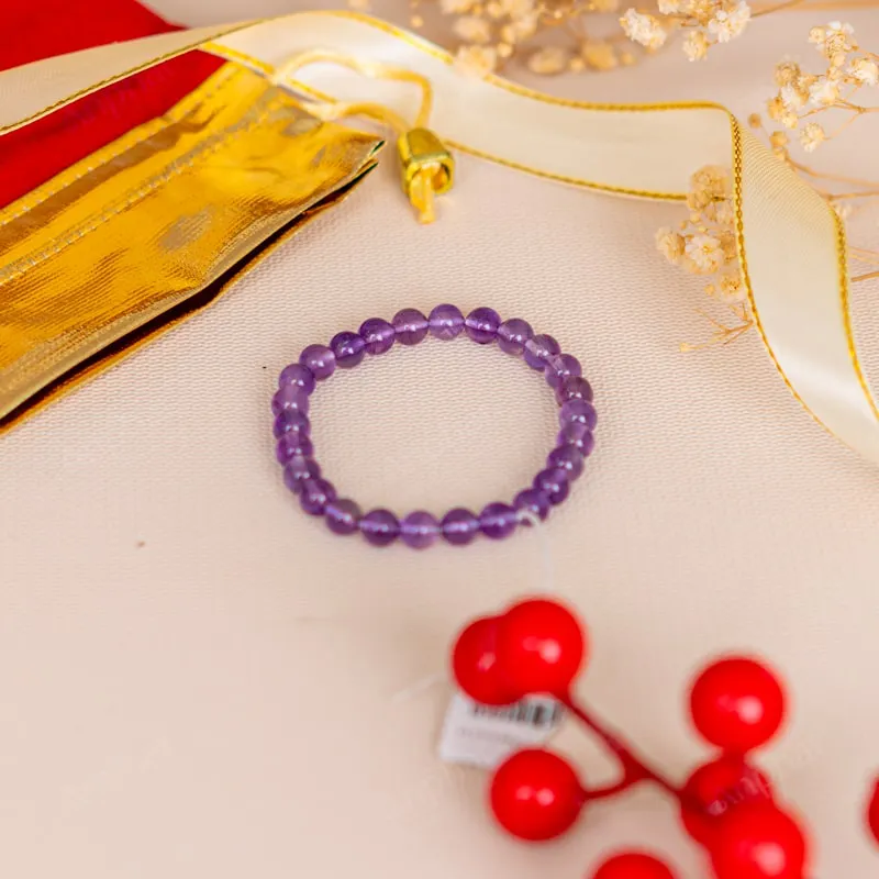 Vòng Tay Thạch Anh Tím 2A 6 Ly 079-0792A-6