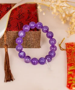 Vòng Tay Thạch Anh Tím 3A 14 Ly 079-0793A-14