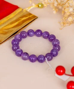 Vòng Tay Thạch Anh Tím 3A 14 Ly 079-0793A-14