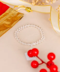 Vòng Tay Thạch Anh Trắng 1A 6 Ly 079-0871A-6