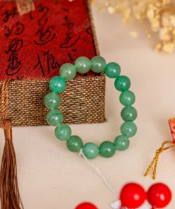 Vòng Tay Thạch Anh Xanh 1A 10 Ly 079-0931A-10